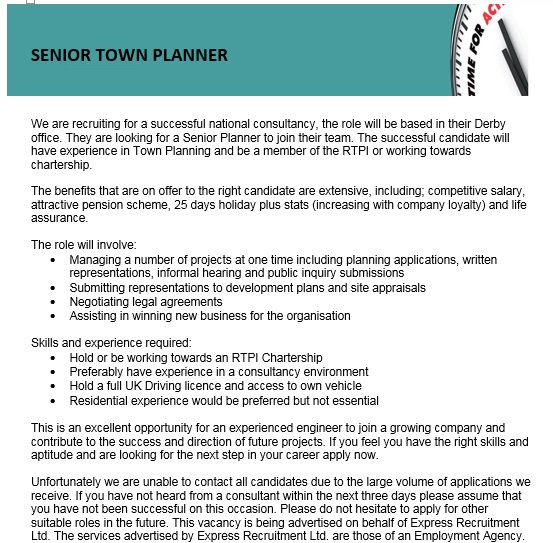 Townplanningjobs com Townplanningjobs com