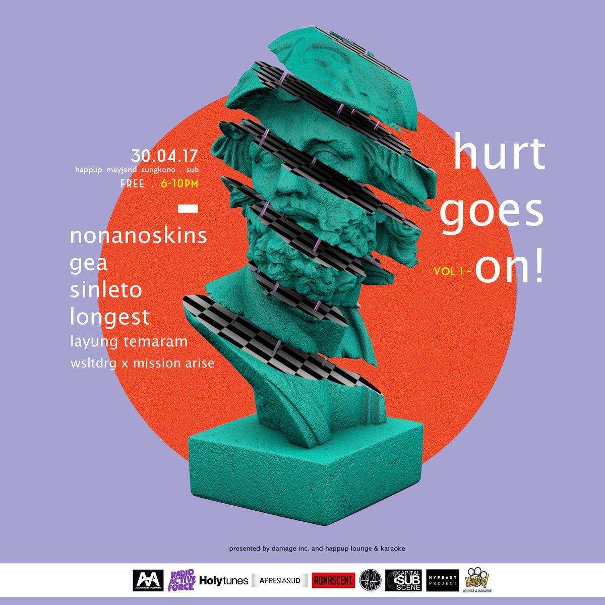 30 April | #HurtGoesOnVol1 | <a href="/nonanoskins/">NONANOSKINS</a> <a href="/longestband_/">LONGEST</a> <a href="/sinletoband/">Sinleto</a> <a href="/GEA_official/">GEΛ</a> etc - FREE HTM
