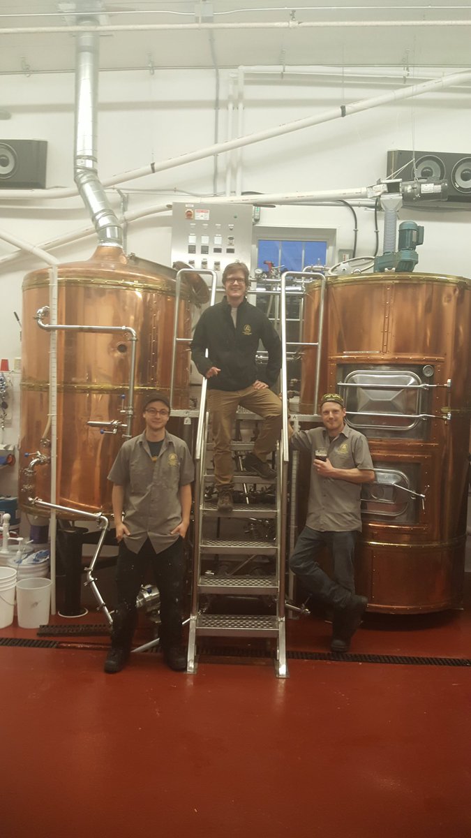 Visited Schoolhouse Brewing's new 'steampunk' setup this week. Taproom opens Wednesday!  How cool is that?!
