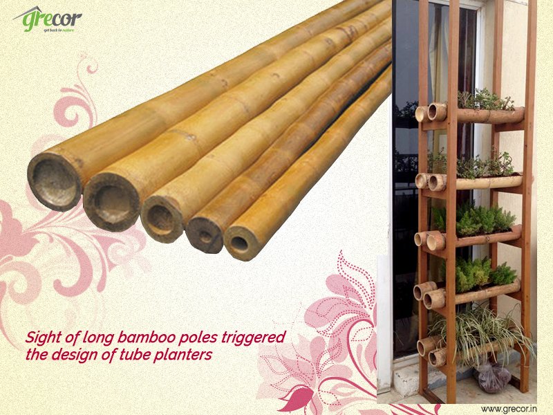 #Bamboos have long been used for designing and decorating living spaces, giving a #rusticappeal