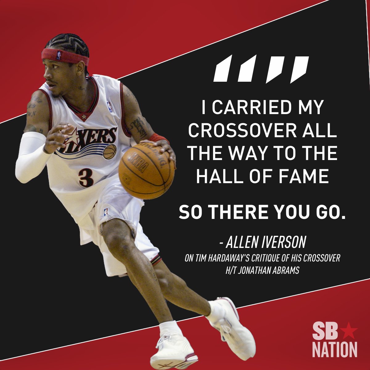 Allen Iverson responds to Tim Hardaway dig: 'I carried my crossover all the  way into the Hall of Fame' – New York Daily News