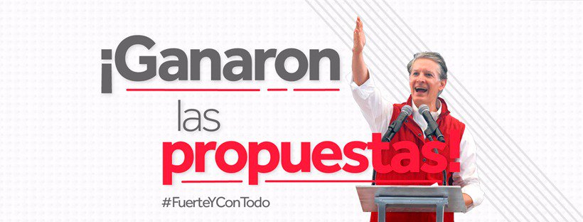 karyalk's tweet photo. Claro y contundente, en el @PRI_EDOMEX tenemos al candidato q ganó el #debateedomex #FuerteYConPropuestas @alfredodelmazo https://t.co/Kbr6Utgfum