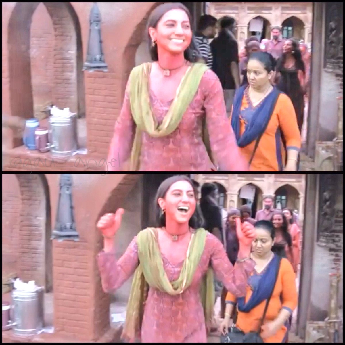 gau_angel's tweet photo. MY RUBINAAA🌟

Is there any better way to start my day than with her breathtaking laugh?

#BegumJaan 
@GAUAHAR_KHAN ❤️ https://t.co/ccRNHJprAh