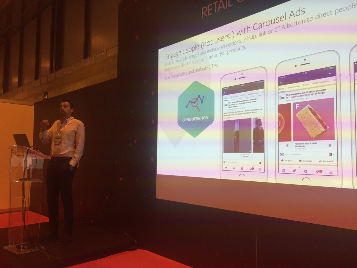 Gustavo Pernas (<a href="/facebook/">Facebook</a>): La gente no quiere leer. Quiere consumir vídeo. recomendamos hacer vídeos cortos. #Omexpo