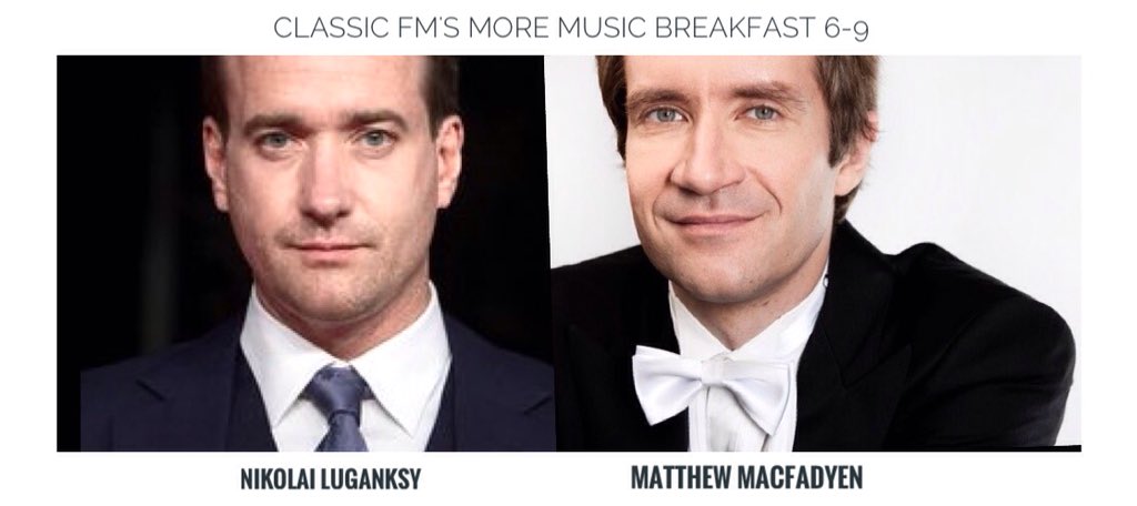 First of 2 s today.
Happy Birthday to Russian pianist Nikolai Lugansky. Breakfast 