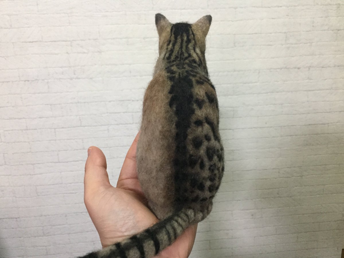招き猫だるま 羊毛フェルト オーダーメイド更新お休み中 右側から背中にかけての模様が完成しました 羊毛フェルト オーダー ベンガル 招き猫だるま 羊毛フェルト オーダーメイド更新お休み中 右側から背中にかけての模様が完成しました 羊毛フェルト オーダー ベンガル