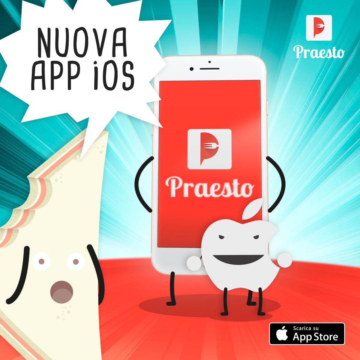 Praestoapp's tweet photo. #iOSApp
#praesto2.0 è ora disponibile! 

Scaricala qui: https://t.co/S0dSdeHFxC https://t.co/vVxMyf851q