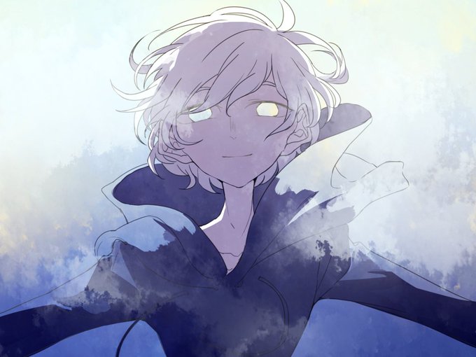 白髪男子のtwitterイラスト検索結果