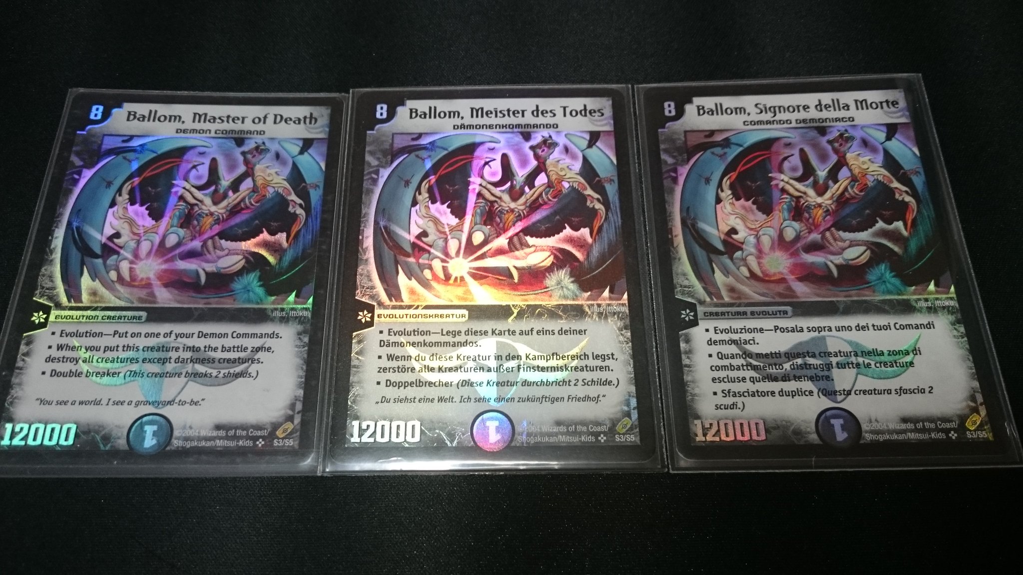 メルキス 悪魔神バロム 左から英語版 ドイツ語 イタリア語版 デモンのソウルを求めるのだ デーモンはいいぞ T Co V0kojerqgd Twitter