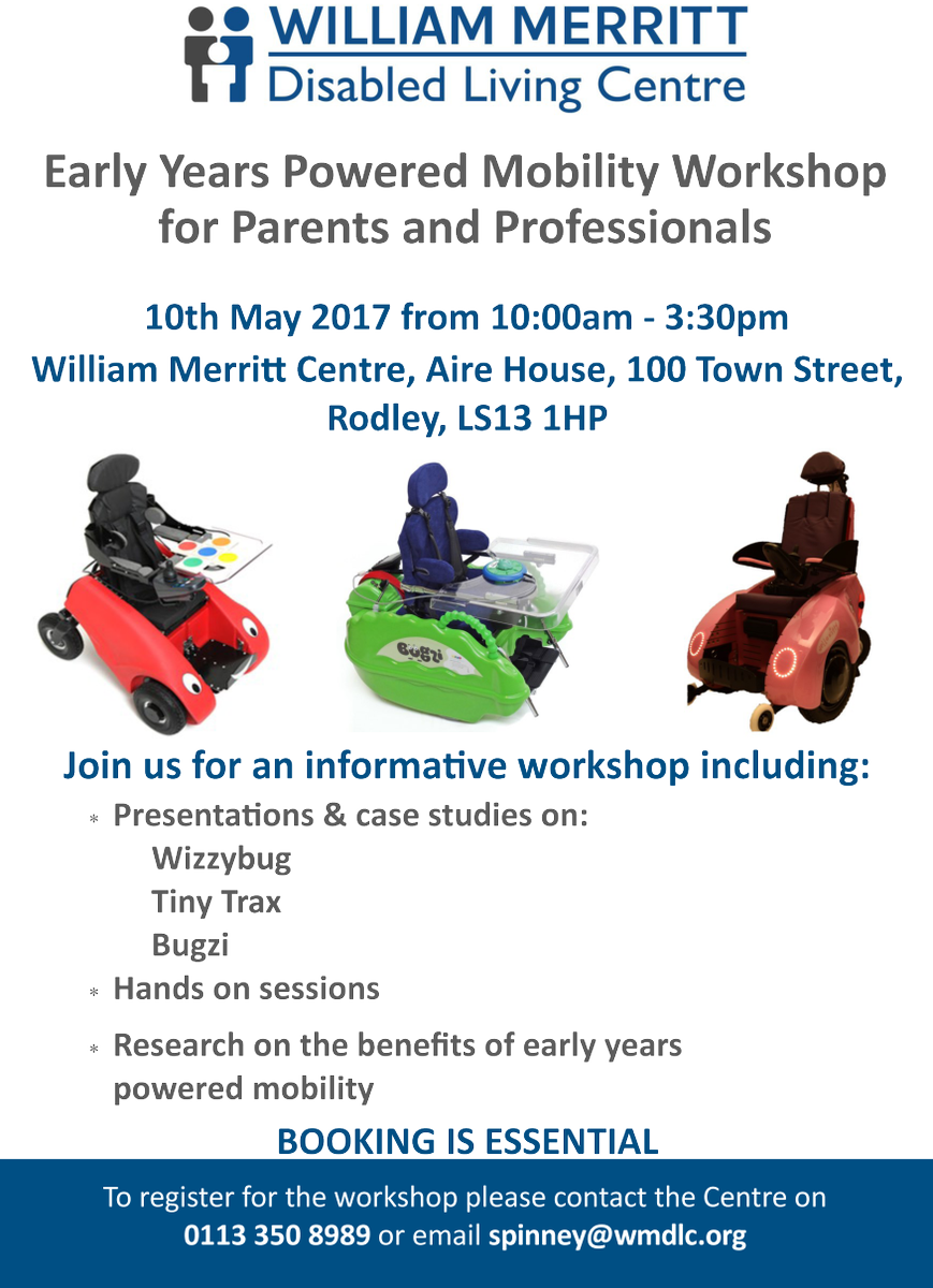DesignabilityUK's tweet image. A chance for anyone in the #Leeds area to come &amp;amp; find out more about our amazing #Wizzybugs as well as Bugzi &amp;amp; TinyTrax - see you there?
