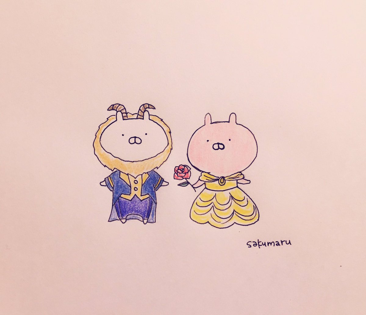 Sakumaru まいにちうさまる 美女と野獣見るの楽しみだな Sakumaru まいにちうさまる 美女と野獣見るの楽しみだな