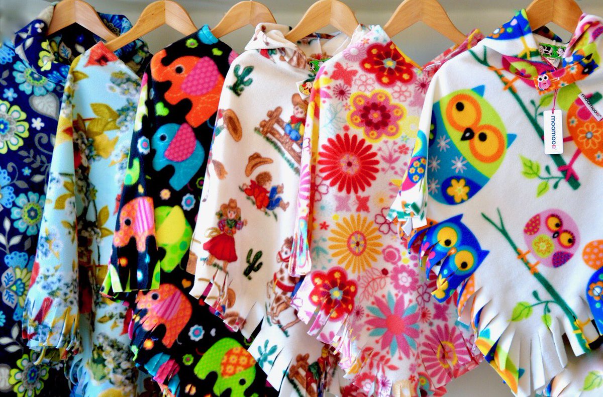 We just love these #Glamping #ponchos