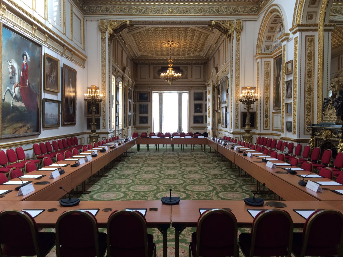 All set up and ready to go for #ICEDD2017 at Lancaster House