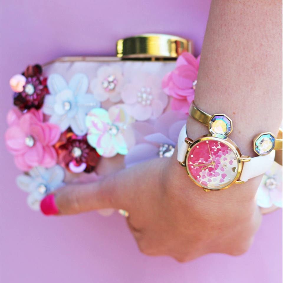 On Wednesdays, we wear pink! Thanks to <a href="/CharmingCharlie/">Charming Charlie</a> of course..