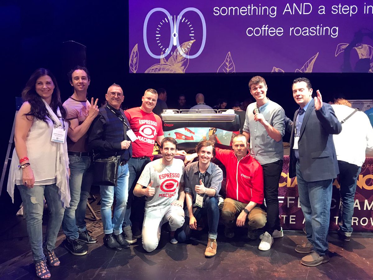 Harry Winkler was the winner of the #USCC Latte Art Throw Down that took place in Seattle! #SpecialtyCoffee <a href="/SpecialtyCoffee/">Specialty Coffee Association</a> #CoffeeExpo2017