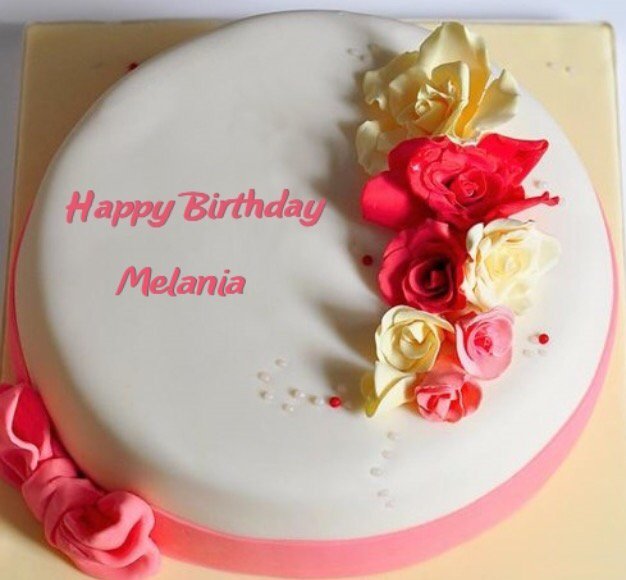 Wishing the lovely Melania Trump a Very Happy Birthday  God Bless You    