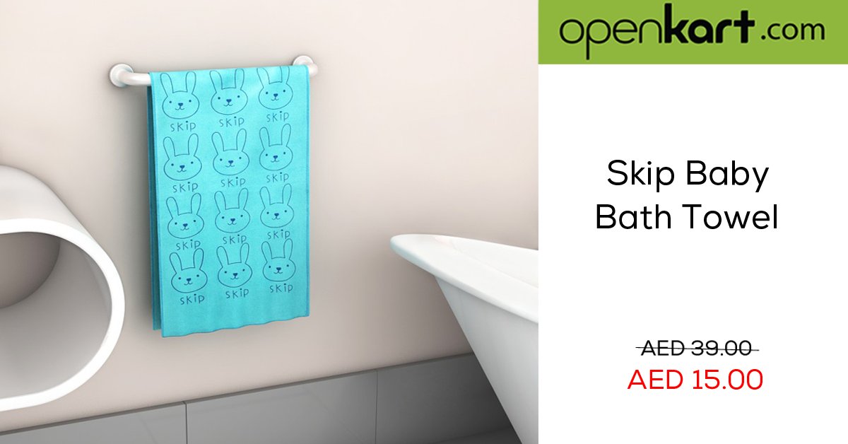 OpenKartOnline's tweet photo. Incredibly Soft & Highly Absorbent Baby Bath Towel, now available with an Exclusive Offer on #Openkart.
Buy now: https://t.co/d0SRNz6S1M https://t.co/69Hn5r0VQy