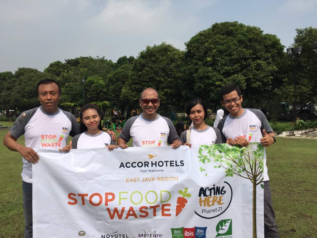 Dalam rangka Planet 21 yang dilakukan oleh Accor Hotel East Java Region, kali ini kegiatan kami bertema "Stop Food Waste"