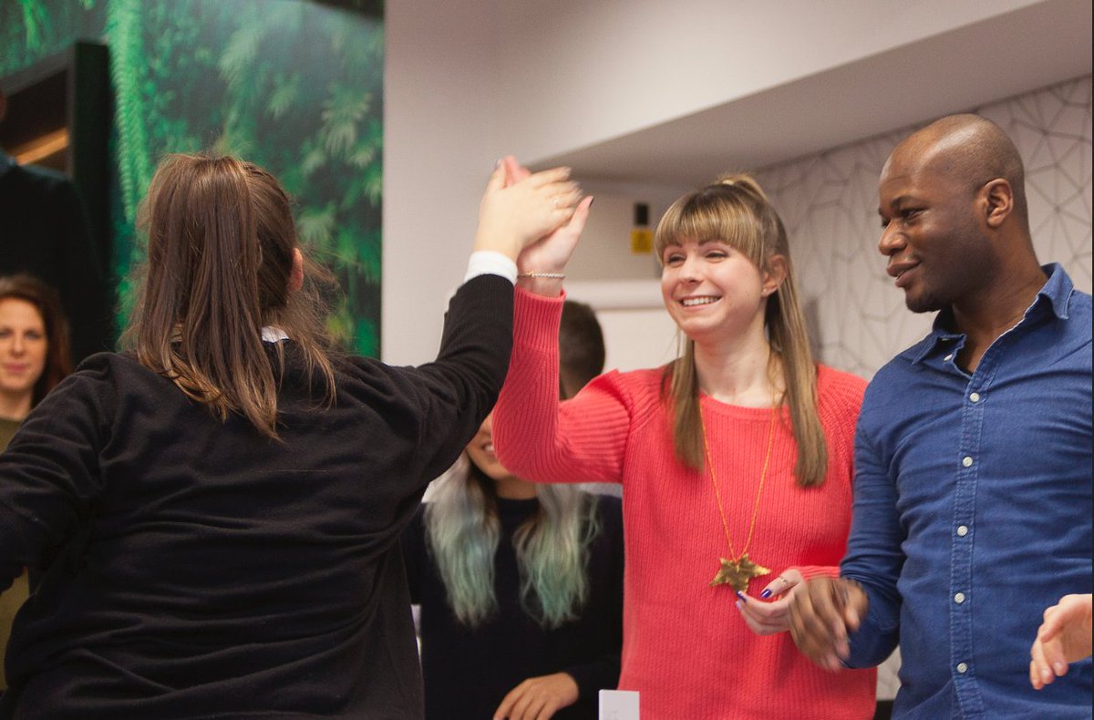 AND_Digital's tweet photo. Hi-5's all round because it's only SIX DAYS until our May #ANDbootcamp which means #newrecruits, #fun AND #learning! #getexcited https://t.co/w6mgam5Sru