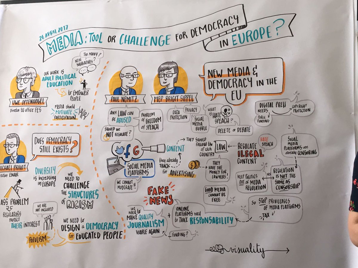 gitanos_org_INT's tweet image. FSG participates in discussions on how media is a tool or challenge for democracy in Europe #DemocracyInProgress with @ENAREurope @FESonline