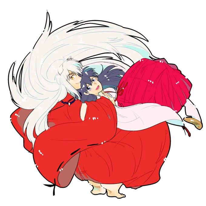犬兄弟夫妻
やっぱり単純な塗りが好き
#犬かご #殺りん #らくがき 