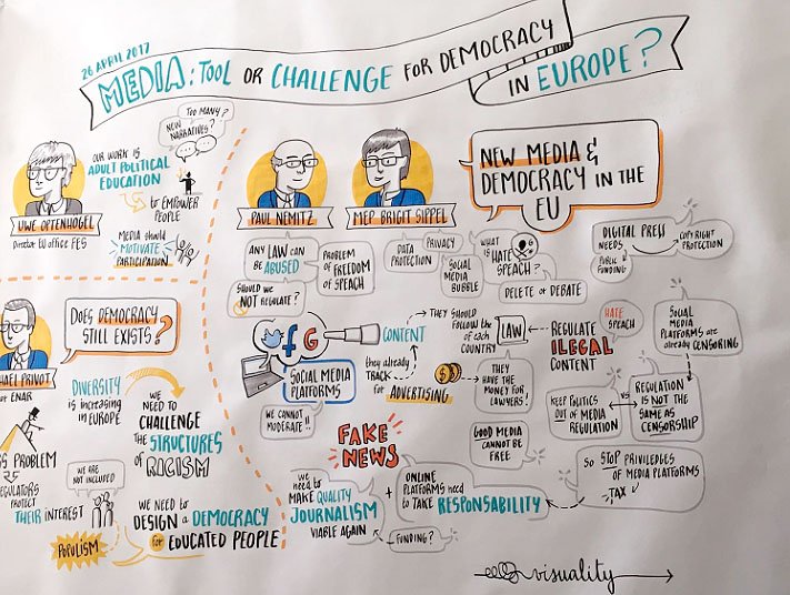 gitanos_org's tweet image. Hoy participamos en debate sobre el rol de los medios comunic. como herramienta o reto para #DemocracyInProgress con @ENAREurope @FESonline