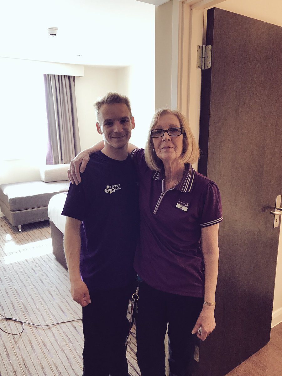 Justin has been helping clean the rooms with Christine today! Ready for the next guests! #takeover2017 <a href="/Inspired__Youth/">꧁༺ֆɦǟɨʟɛֆɦ ʏǟɖǟʋ༻꧂</a> <a href="/anchoragetrust/">EA Anchorage Trust</a>