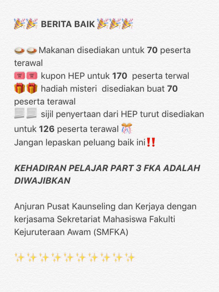SMFPKAUiTM's tweet image. Jom kenali potensi dan personaliti diri anda! 👤 #SMFKAUiTM #FKAwesome #DemiEngine