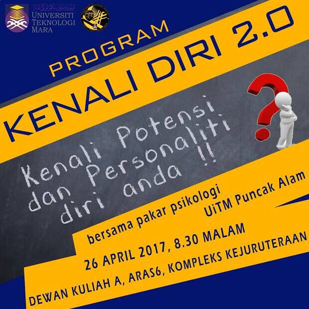 SMFPKAUiTM's tweet image. Jom kenali potensi dan personaliti diri anda! 👤 #SMFKAUiTM #FKAwesome #DemiEngine
