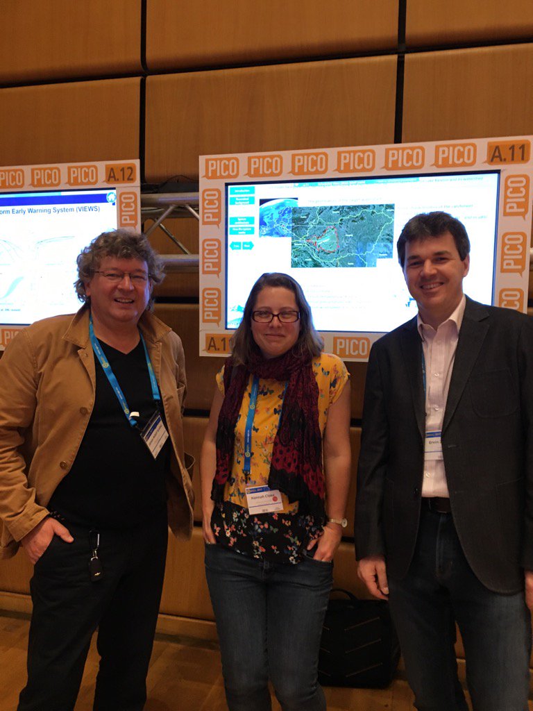 Hungarian flood modelling at high resolution using @ecmwf forecasts at the PICOs @zservin32 #EGU17