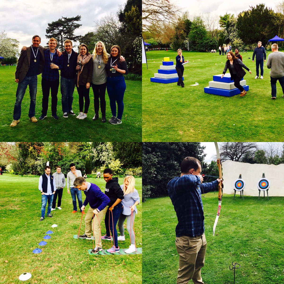 UK_Dandelion's tweet photo. A brilliant afternoon with Triple Point last week @ParkHallEstate #teambuilding #corporateevents #eventprofs https://t.co/uUgUlDZ75V