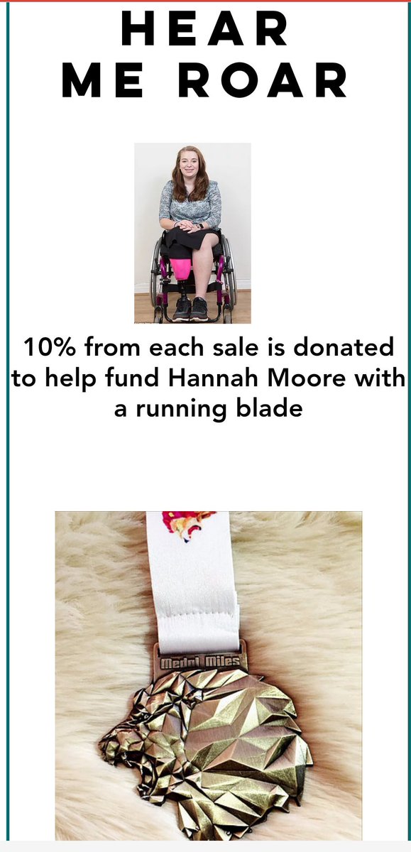 disco2man's tweet photo. Go @medal_miles and sign up for this special bling kindly supporting #LimbLossAwarenessMonth #RunWalkOrCrawl 10% goes to a special fund RT π https://t.co/8wGY169IsF