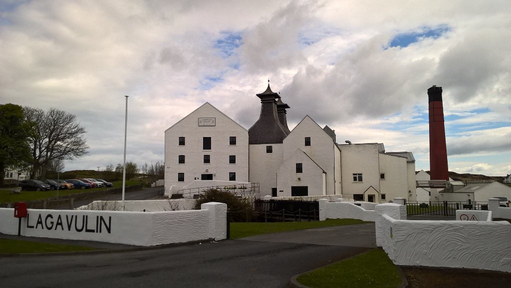 Second today and second of the eight @12distilleries on this tour is #Lagavulin. Had very good tour.