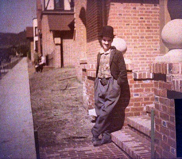 Rare photo couleur de Charlie Chaplin prise vers 1917 par Charles C. Zoller #histoire