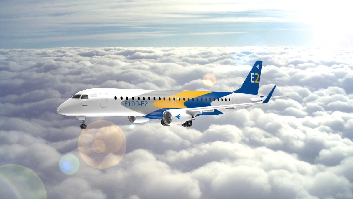 Embraer - E2 #3dsmax #3d #embraer #e2 #aeroplain #cloud #skypic.twitter.com/7XrBI9oC9J