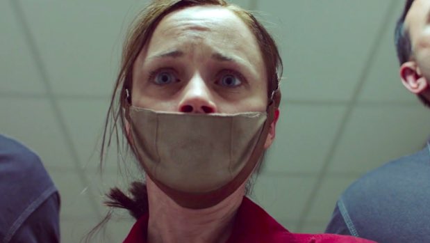 SuzetteLT's tweet photo. @HandmaidsTaleTV @HandmaidsOnHulu @MargaretAtwood LOVE. IT. 
It's terrifying and chilling. It's heartbreaking and beautifully told. My fav character is Ofglen. #HandmaidsTale https://t.co/YwvVTkCjB9