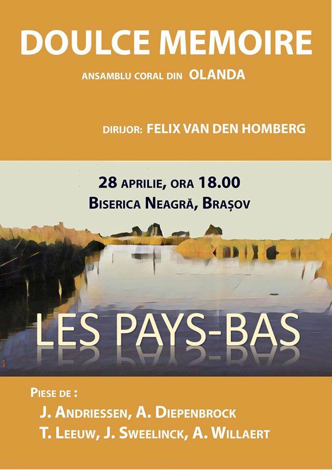 Amsterdamsecant's tweet photo. Concert Tour @DoulceMemoireNL conductor @hfelix66 #VdHombergh #Romania this week. Dutch and Flemish composers and some Romanian songs. https://t.co/dnPKvD7OHP