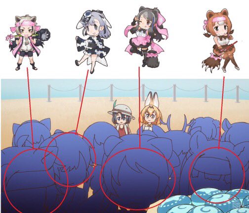 れいひ Lv 92 昨日作ったやつですが8話の観客まとめです シルエットの特徴と勘を頼りに調べてみたら全部公式hpにいたキャラクターでした 参考にどうぞ けものフレンズ けものフレンズ考察班 れいひ Lv 92 昨日作ったやつですが8話の観客まとめです シルエットの特徴と勘を頼りに調べてみたら全部公式hpにいたキャラクターでした 参考にどうぞ けものフレンズ けものフレンズ考察班