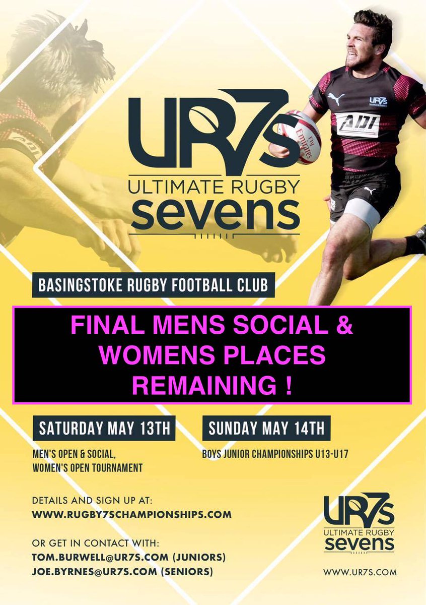 Social 7s animals the <a href="/GothamCityGoats/">Gotham City Goats</a> will be locking horns on the pitch and in the bar come May 13th <a href="/UR7s/">UR7s</a> Champs! #goatsthatplay #Rugby7s