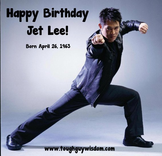 Happy 54th Birthday to Jet Li. 