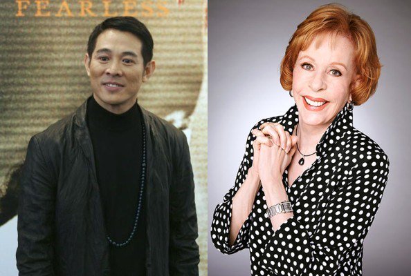 April 26: Happy Birthday Jet Li and Carol Burnett  