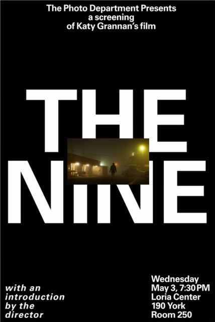 Screening The Nine at my alma mater, <a href="/Yale/">Yale University</a> next Wednesday, 5/3! Showtime at 7:30pm. Hope to see you there!