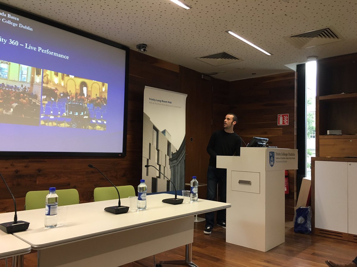 TCDcreates's tweet image. Enda Bates talks about his #TrinityCreativeChallenge project @tcddublin @TLRHub @endabates