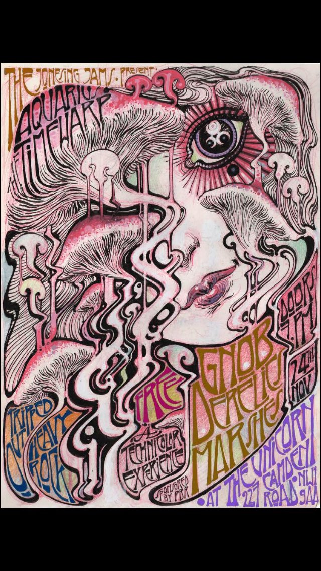 The mind of a psychedelic monk! Beautiful artwork from Reno #derelics
