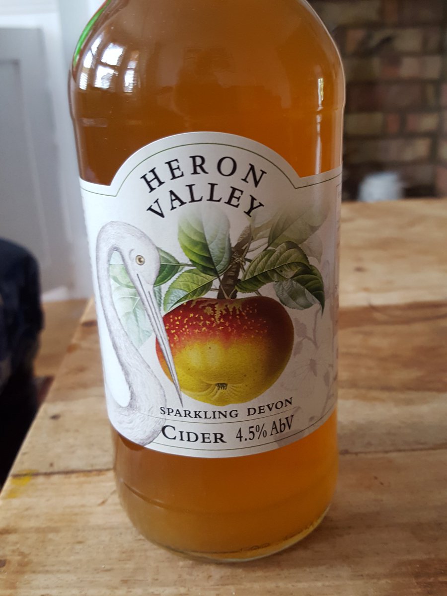 Another delivery of the good stuff. Searched everywhere for sulphite free cider and this <a href="/HeronValleyUK/">Heron Valley Drinks</a> cider is beautiful.  Thanks