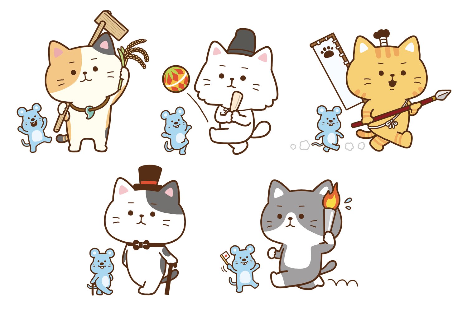 アリムラモハ くもん出版様の くもんの２時間でニャンとかできる中学歴史 のキャラクターと挿絵を描かせていただきました 全国の書店で発売中だそうです 中学生のフォロワーさんは是非このドリルでニャンとかしてください T Co Pnxufa2crd