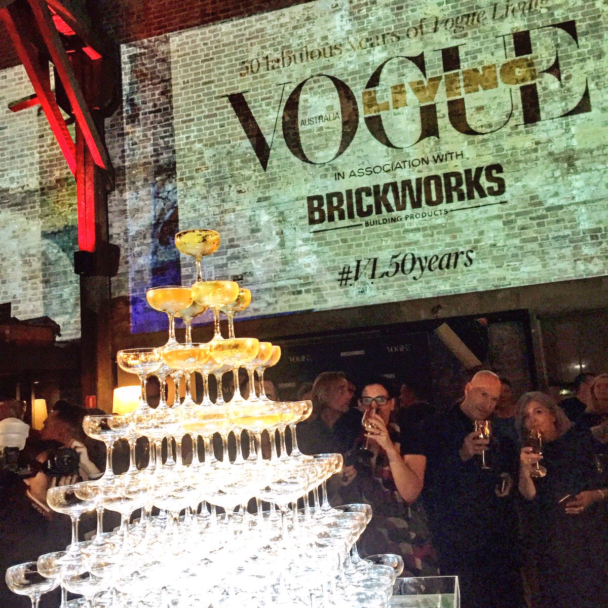 melissahoyer's tweet photo. Swell event to celebrate 50 years of @VogueLiving - pretty much a record in this wild media cycle. Congrats! #vl50 @NicoleSheffiel6 https://t.co/9MggfMYeto