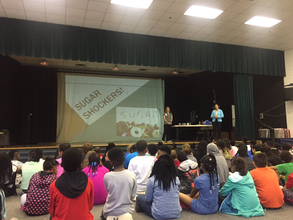 PowellesPLAY's tweet photo. Day 3: Sugar Shockers! #everykidhealthyweek @PowellesPLAY @WCPSS, TY #LR34 #leadershipraleigh https://t.co/fMbVLGGbBw