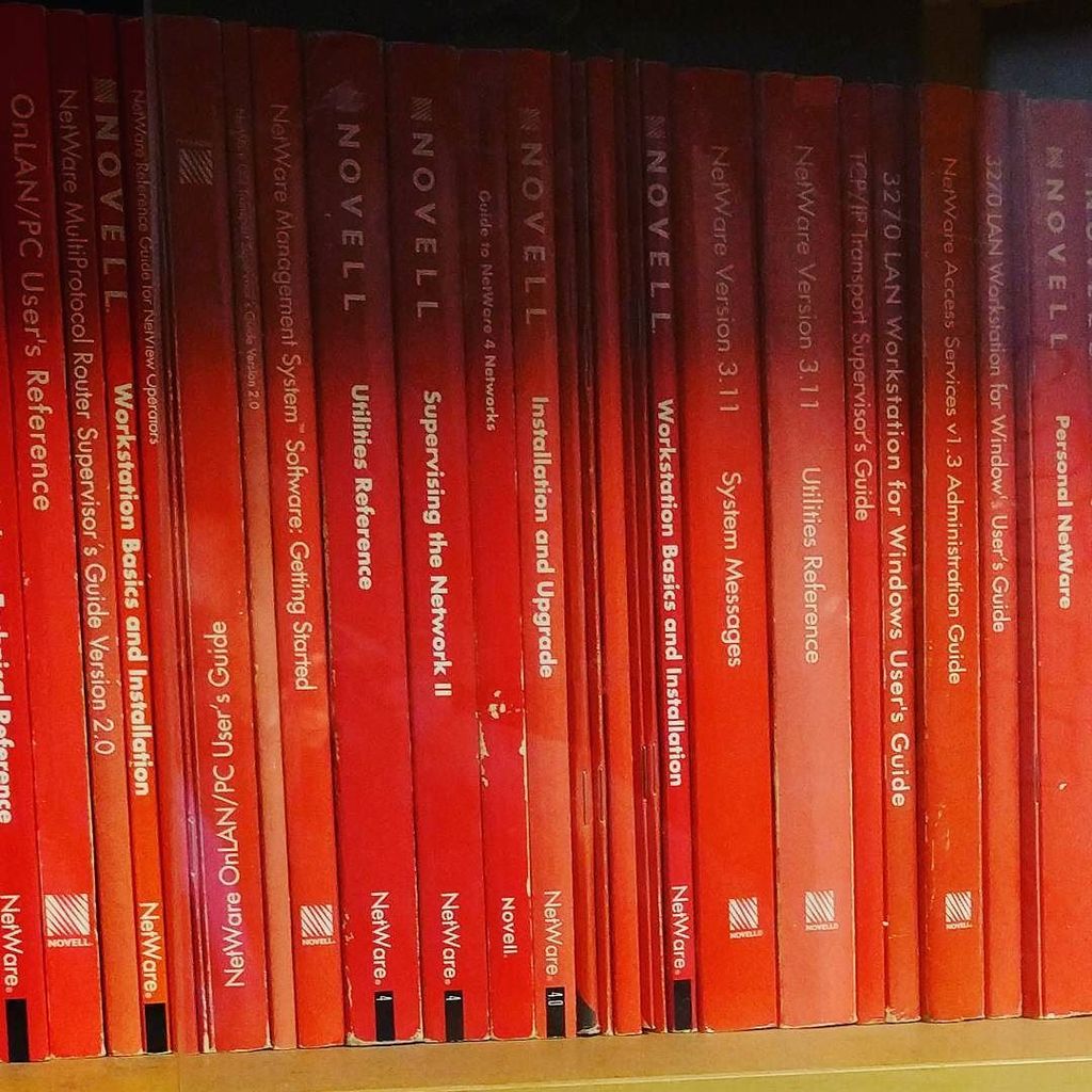 EricMBerger's tweet image. #Novell #netware #nostalgia ift.tt/2plBMED