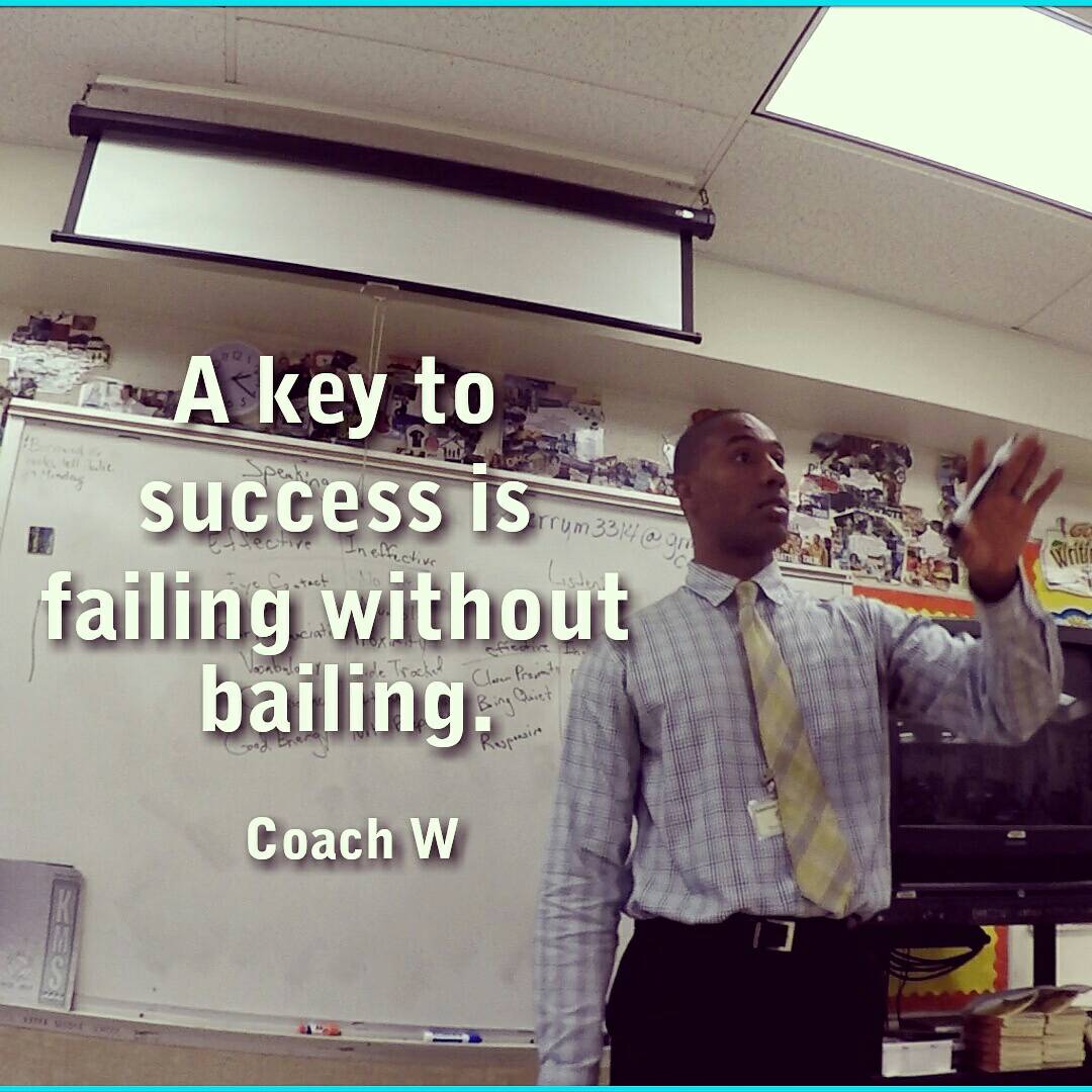 RealCoachW's tweet image. No matter how many times things don't go your way,  DON'T EVER QUIT! #CoachW #Leadership